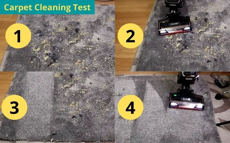 Carpets Cleaning test with az910ukt and nz801ukt