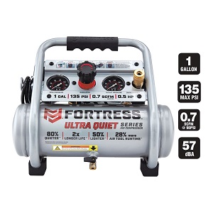 Fortress 1-gallon air compressor review