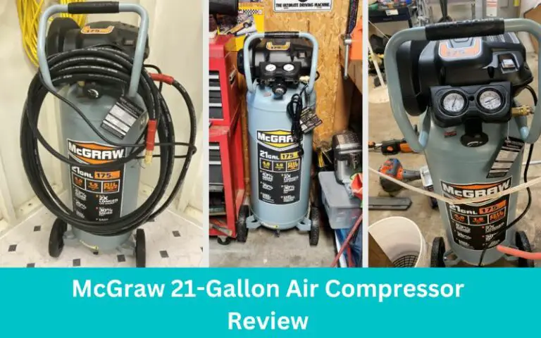 Mcgraw 21-Gallon air compressor review | Is it powerful enough?