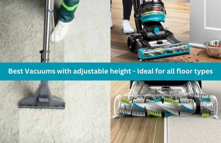 Best Vacuum With Carpet Height Adjustment