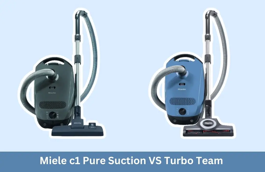 Miele c1 Pure Suction VS Turbo Team